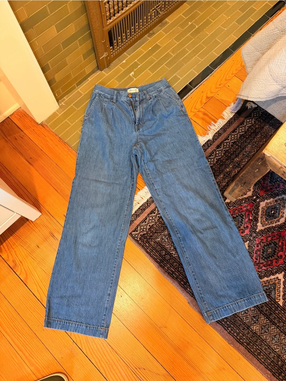 Madewell High-Rise Blue Denim Jeans